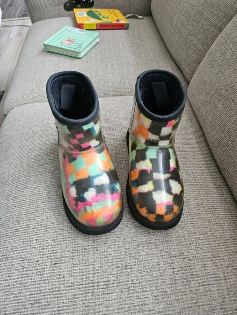 UGG Classic Clear Mini Checks Boots